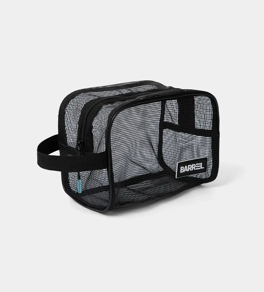 Barrel Mesh Swim Bag-BLACK_image2