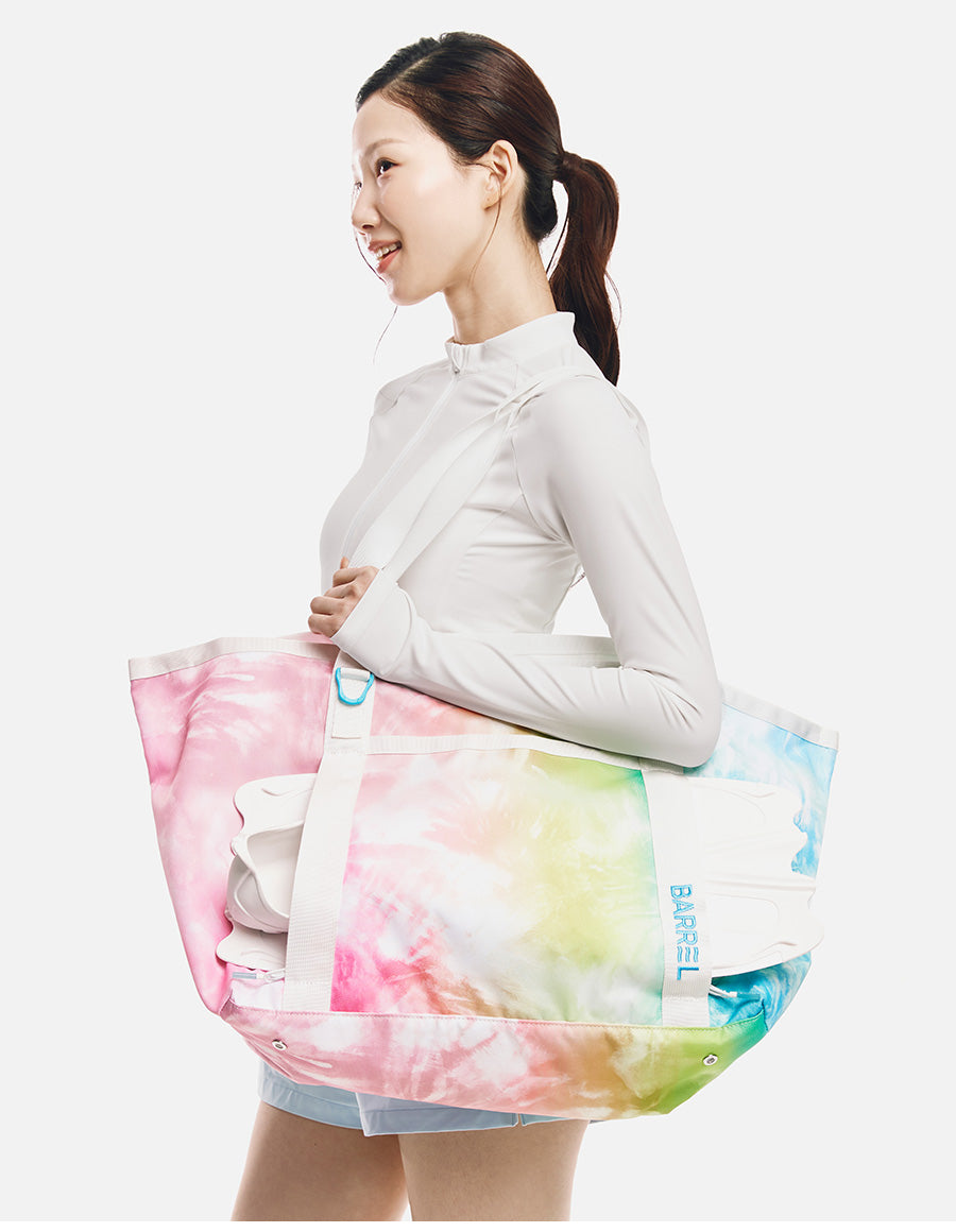 Barrel Palm Breeze Beach Bag 40L-TIEDYE7