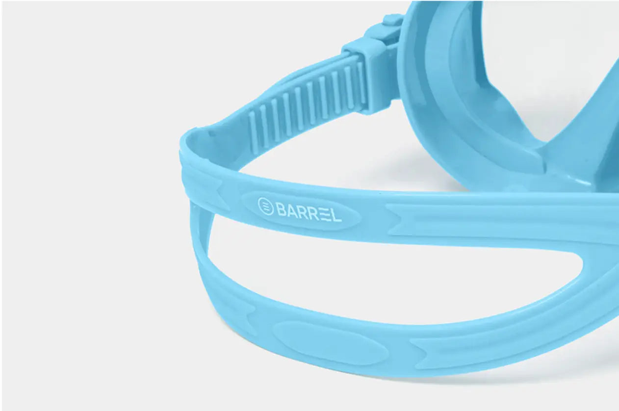 Barrel Primary Snorkel Mask-SKYBLUE11