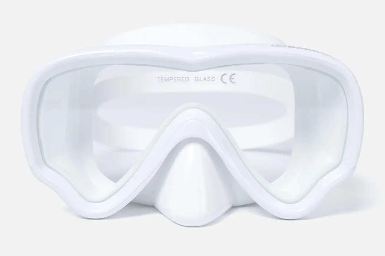 Barrel Primary Snorkel Mask-WHITE6