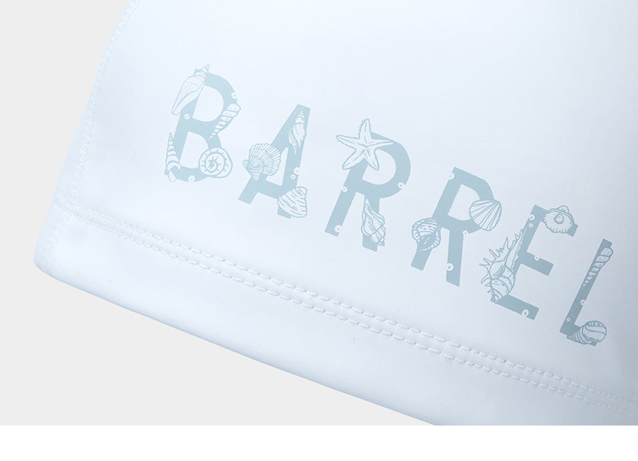 Barrel Shell Logo Silitex Swim Cap-WHITE_image2