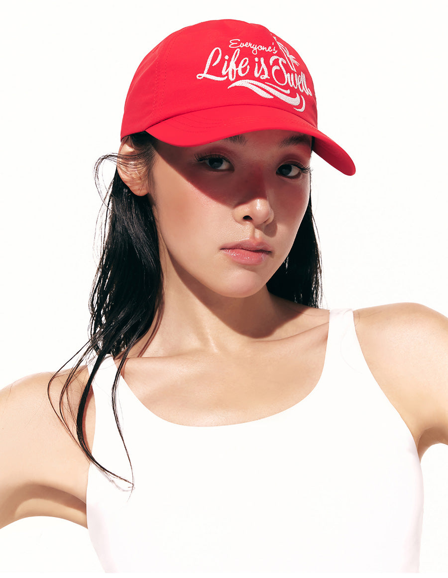Barrel Surf Nylon Ball Cap-RED5