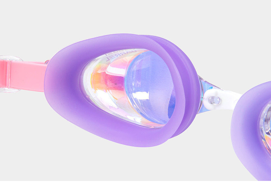 Barrel Training Mirror Swim Goggles-AURORA/PINK_image4