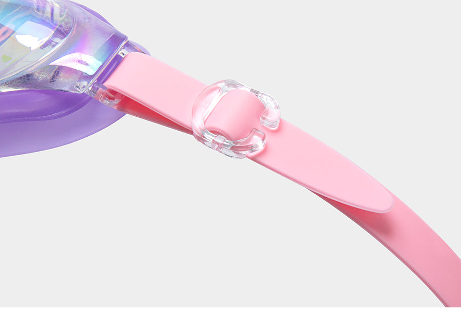 Barrel Training Mirror Swim Goggles-AURORA/PINK_image5