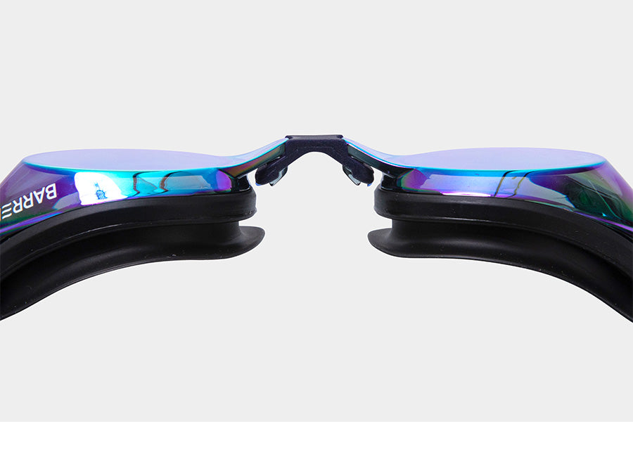 Barrel Training Mirror Swim Goggles-gold/navy