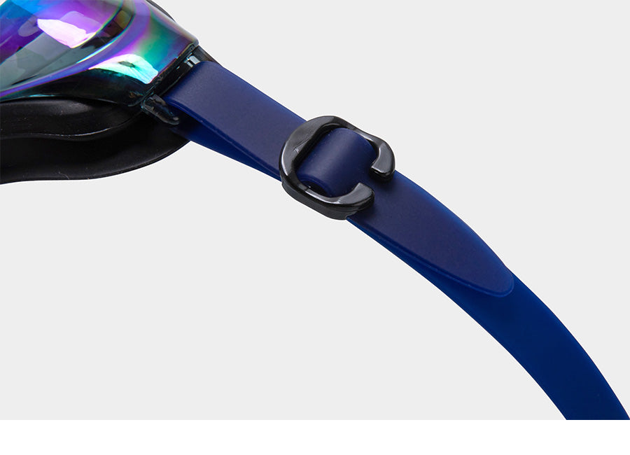 Barrel Training Mirror Swim Goggles-GOLD/NAVY_image6