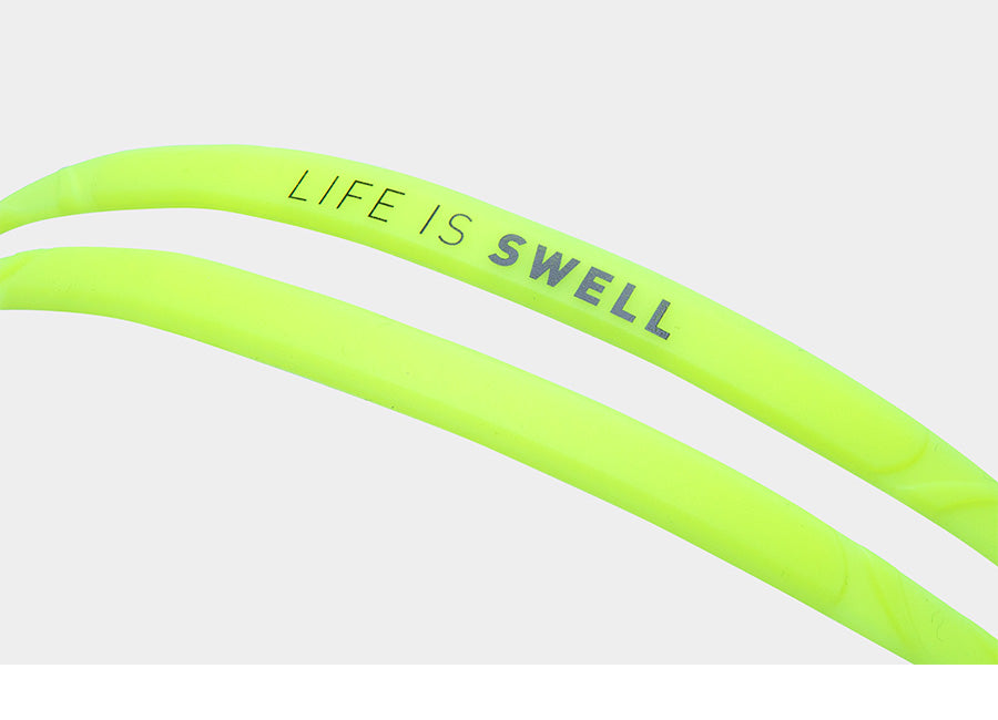 Barrel Training Mirror Swim Goggles-GREEN/YELLOW_image7