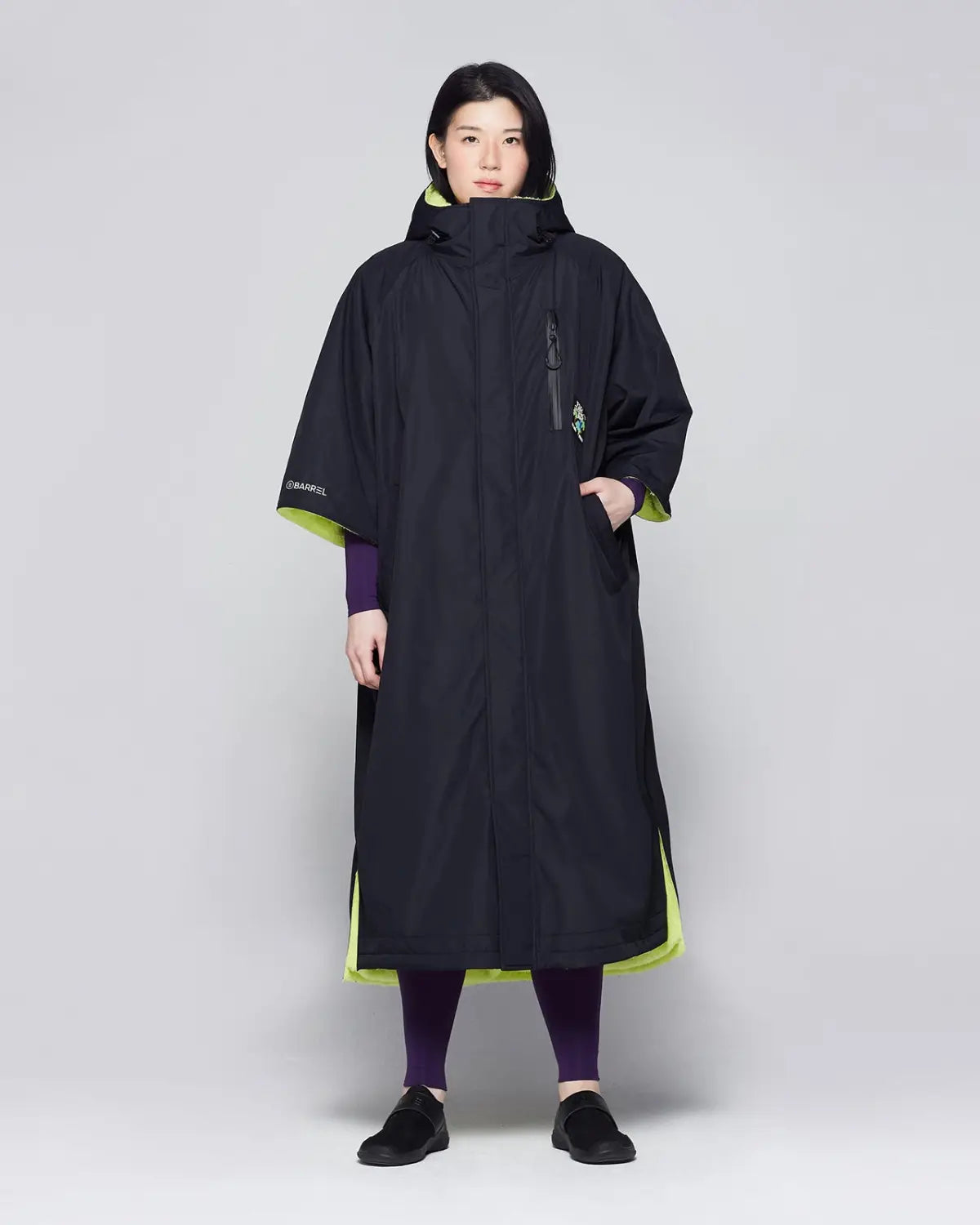 Barrel Unisex All-Round Surfer Coat-BLACK_image3