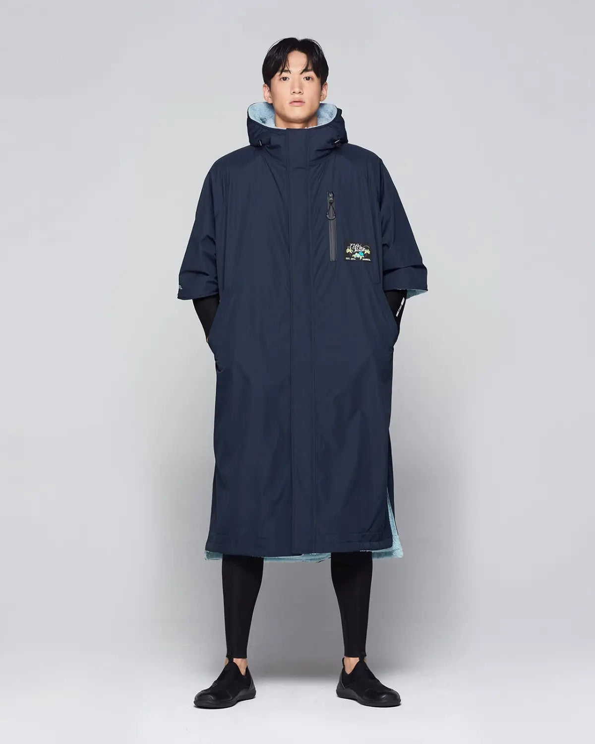 Barrel Unisex All-Round Surfer Coat-NAVY_image1