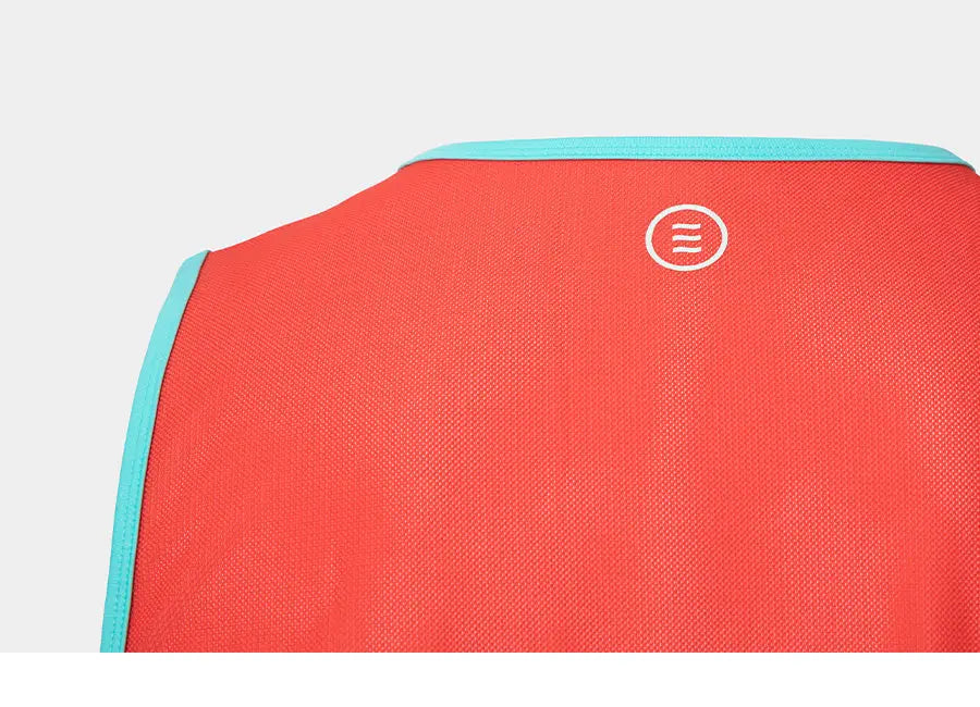 Barrel Unisex Tropical Sleeveless Rash Guard-RED_image6