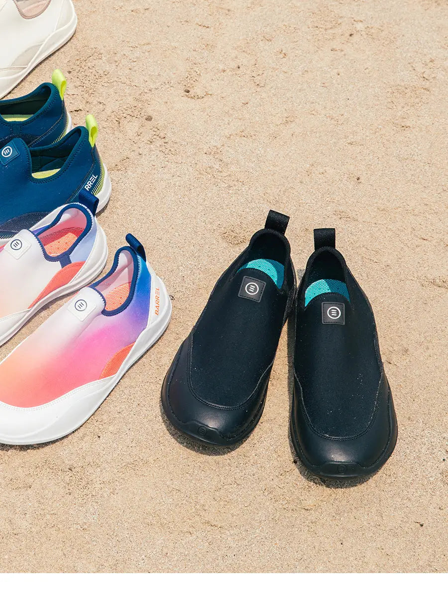 Barrel Wave Aqua Shoes-BLACK2