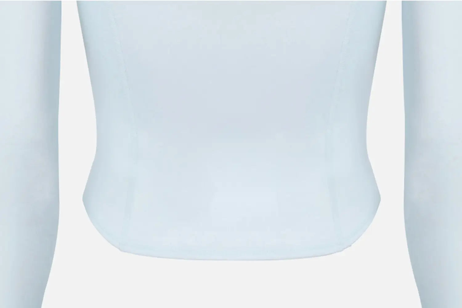 Barrel Women Artwork Crop Zip Rashguard-BLUE12
