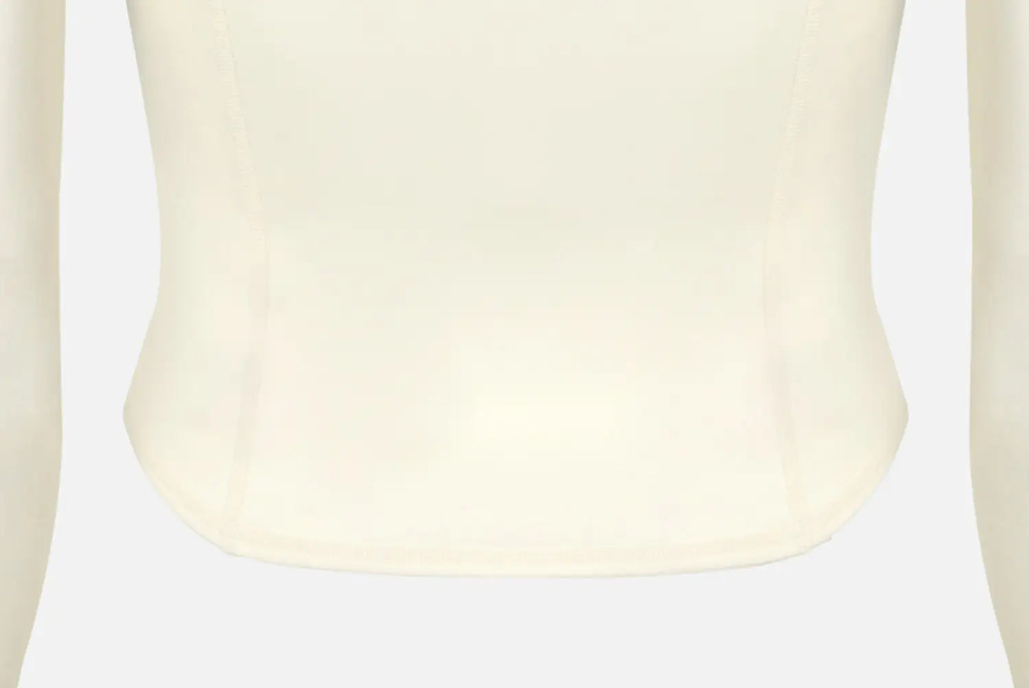 Barrel Women Artwork Crop Zip Rashguard-IVORY4