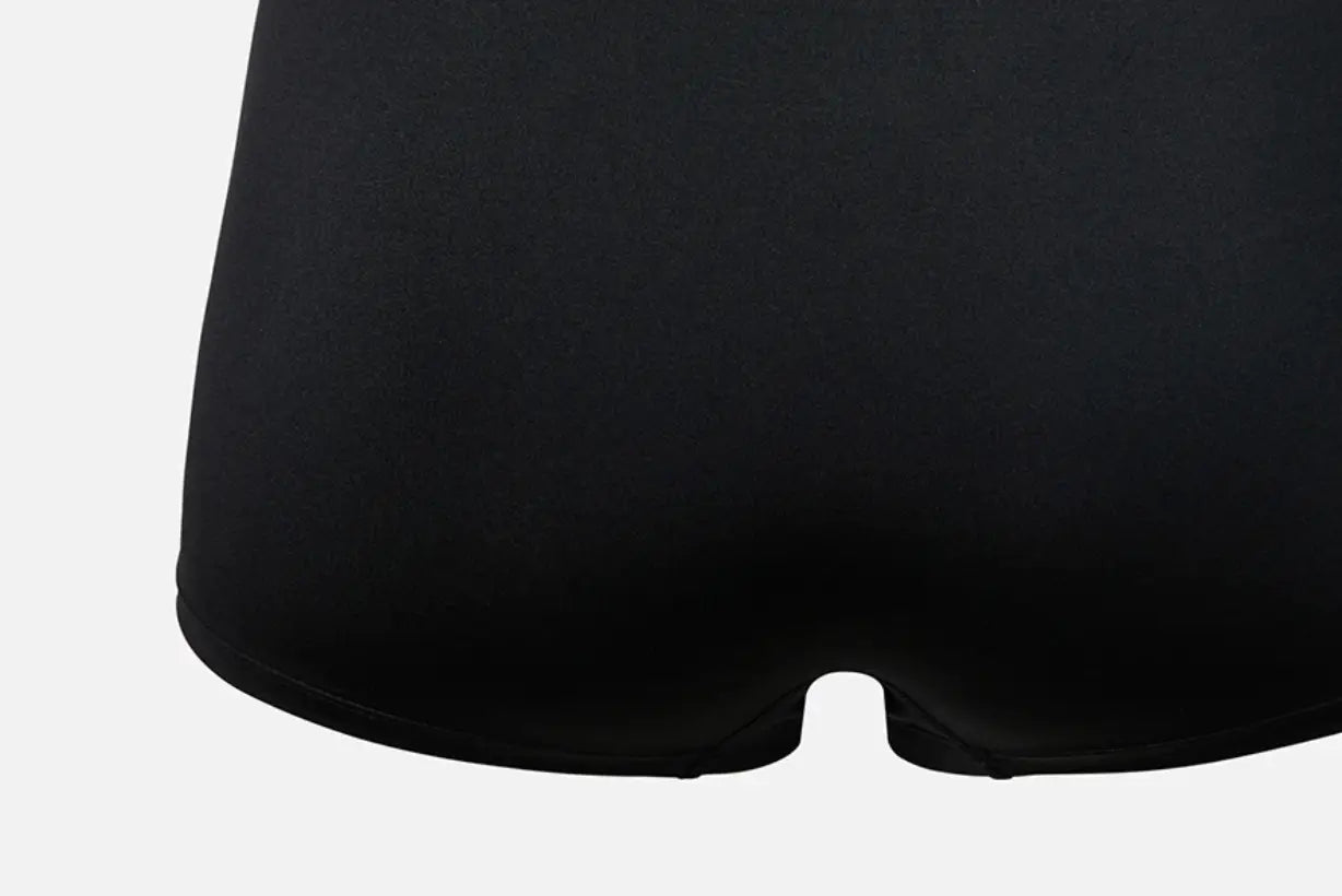 Barrel Women Basic Half Jersey Shorts-BLACK8