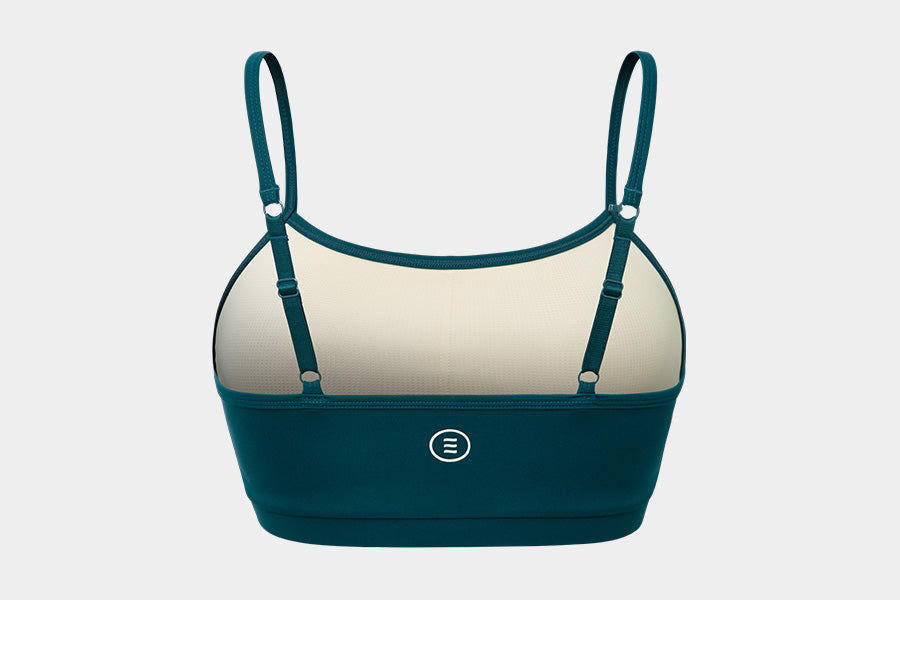 Barrel Women Essential Active BraTop-DEEP GREEN_image7