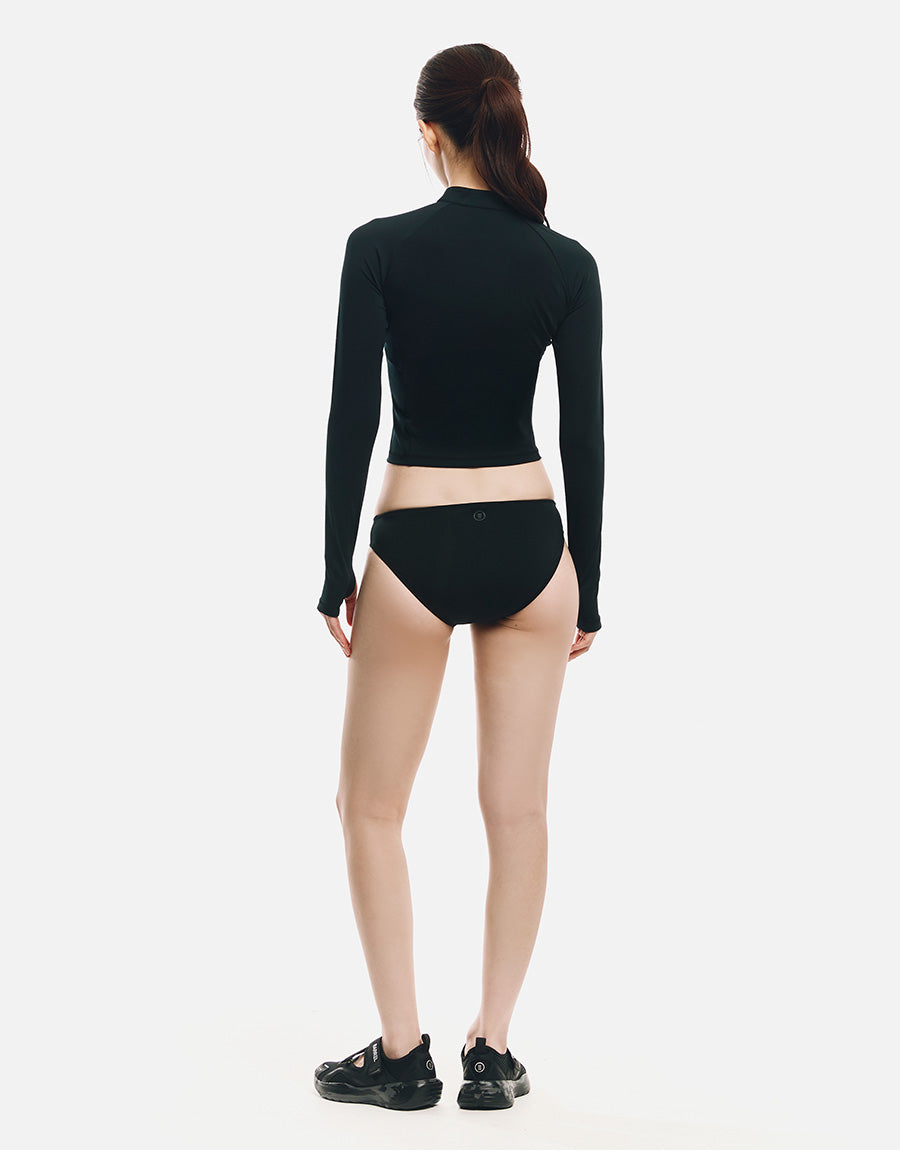 Barrel Women Essential Bikini Bottom-BLACK8