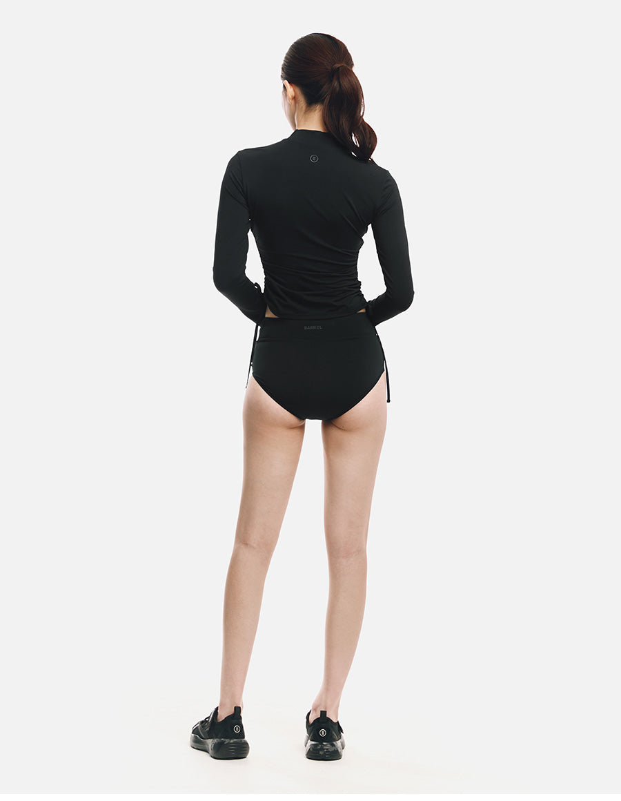 Barrel Women Essential HW Bikini Bottom-BLACK5