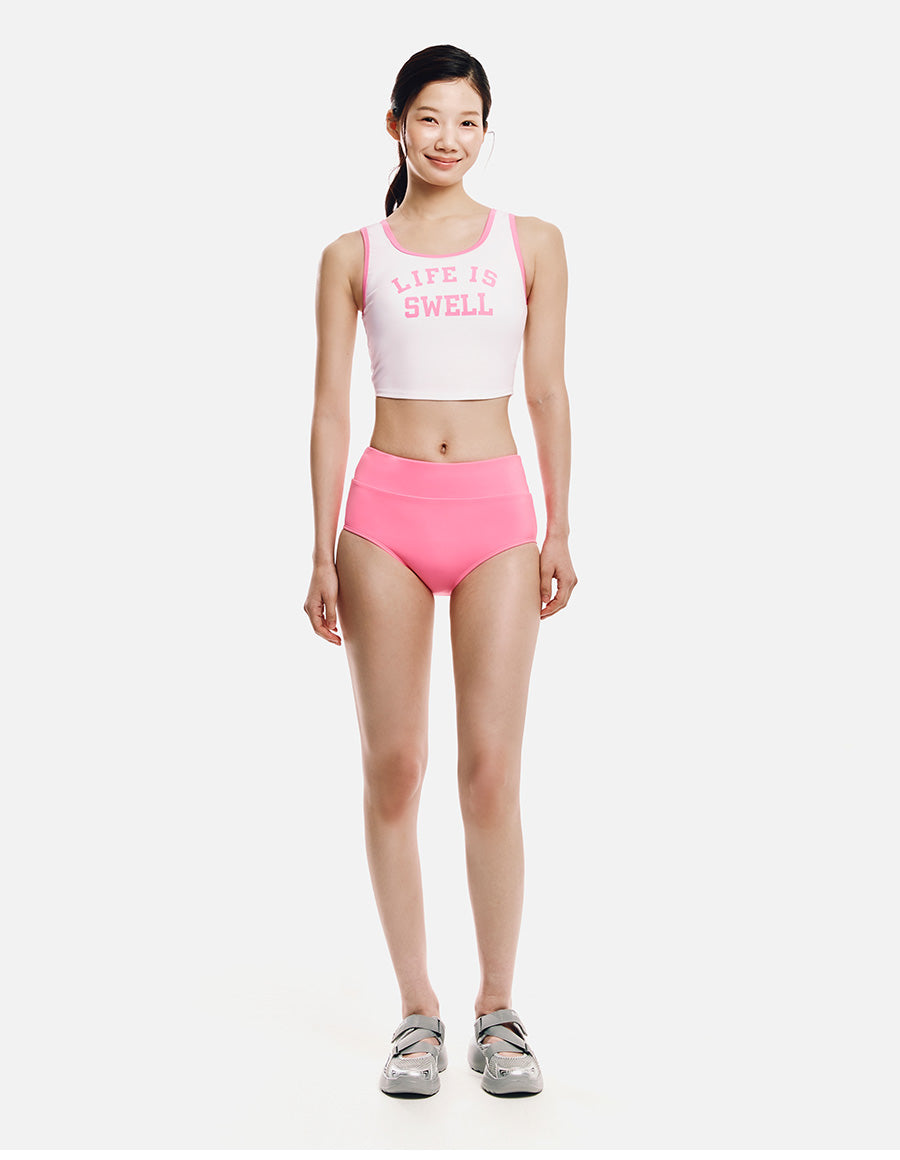 Barrel Women Essential HW Bikini Bottom-PINK7