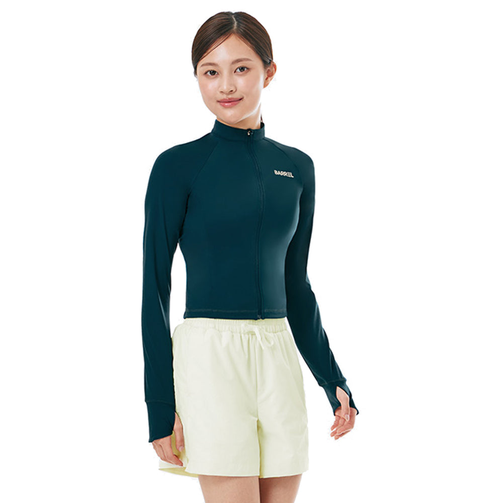 Barrel Women Essential HW Half Water Shorts-IVORY_image1