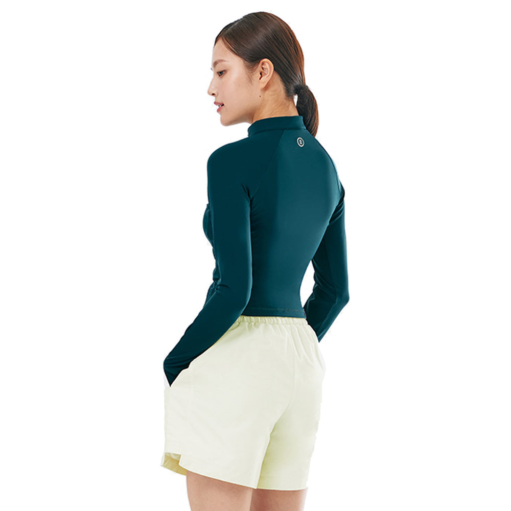 Barrel Women Essential HW Half Water Shorts-IVORY_image2