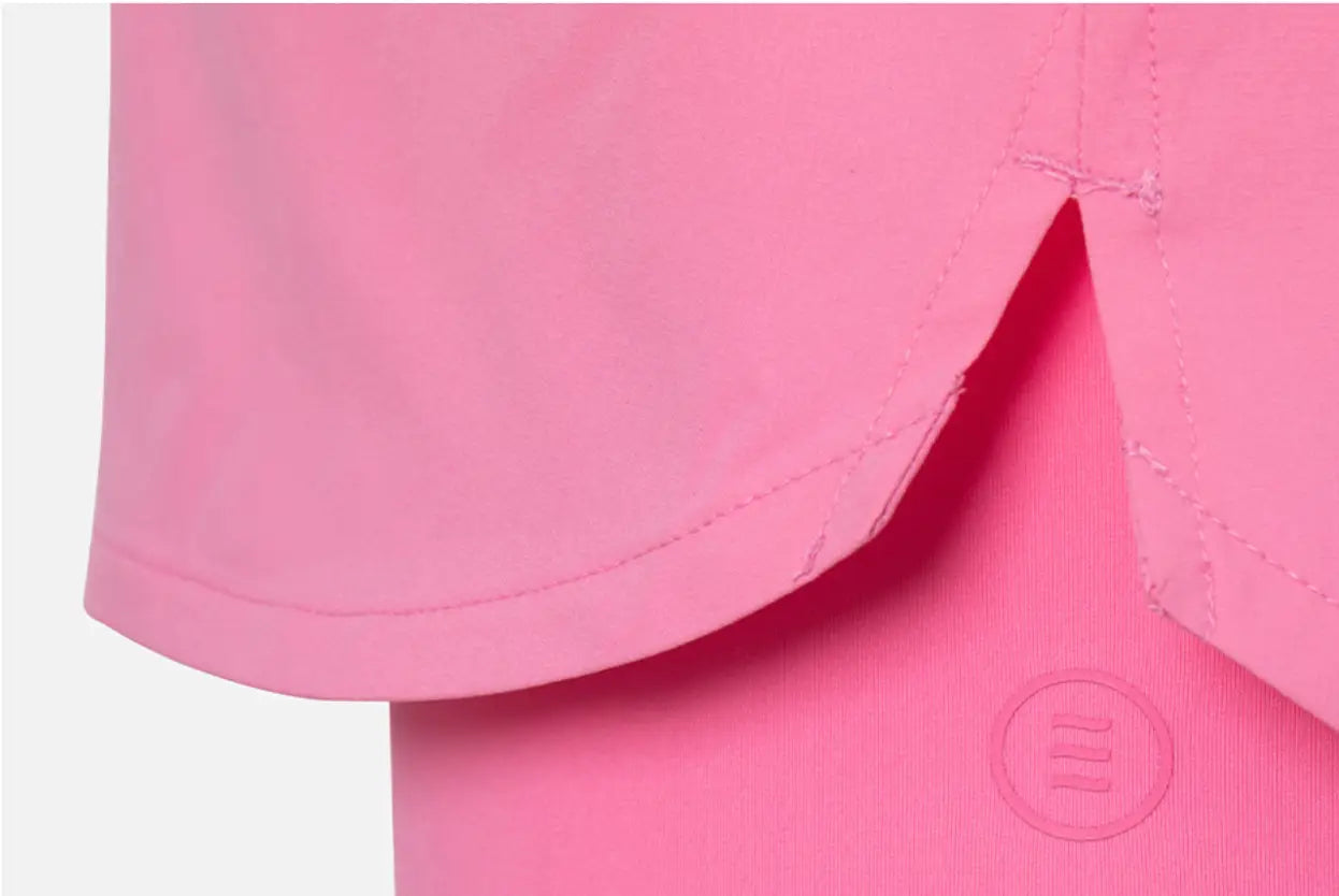 Barrel Women Essential Half Legging Shorts-PINK9