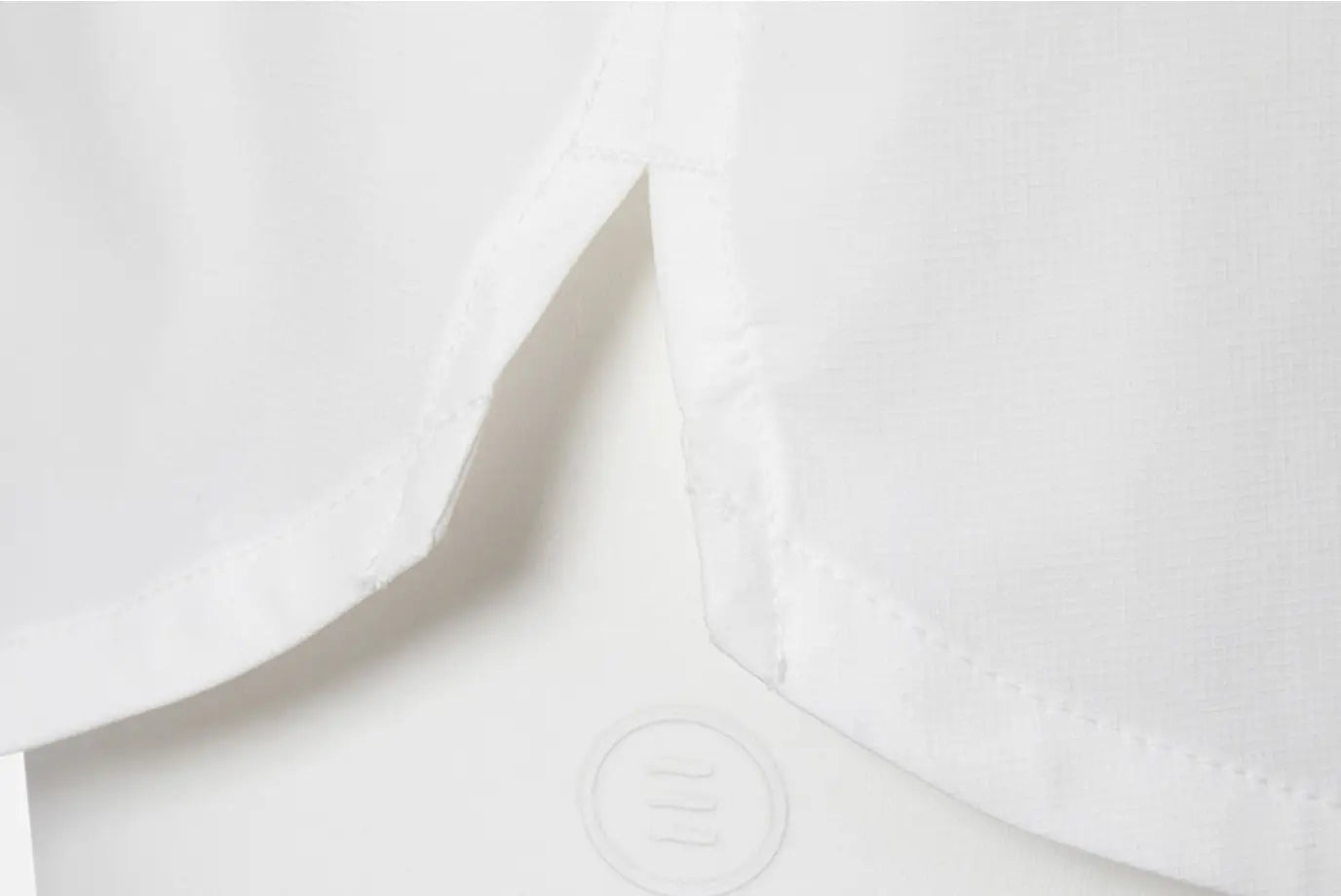 Barrel Women Essential Half Legging Shorts-WHITE10
