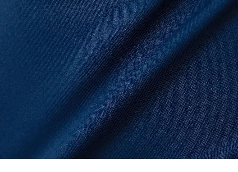 Barrel Women Essential Half Zip Crop Rash Guard-NAVY_image5