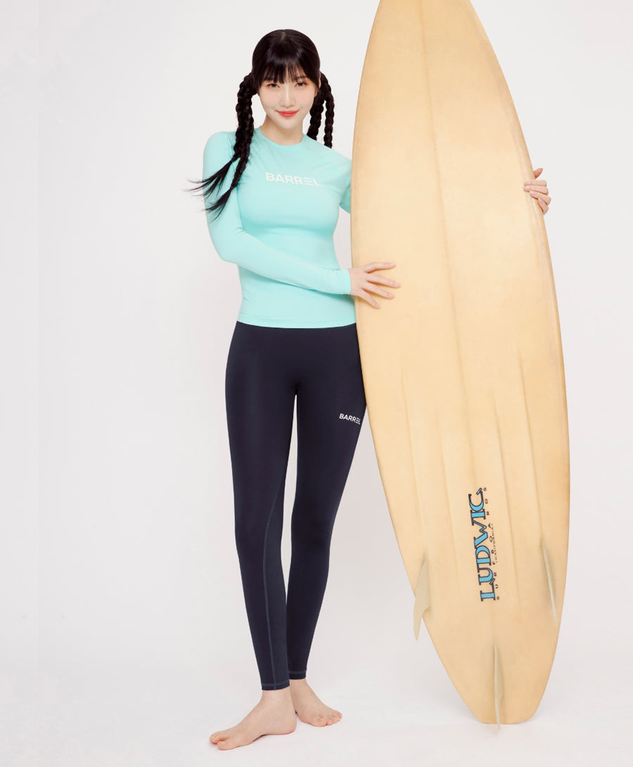 Barrel Women Essential Rashguard-MINT_image4
