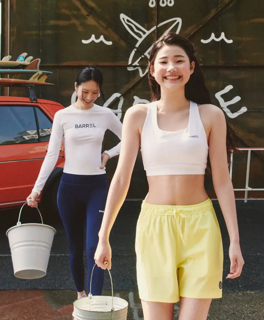 Barrel Women Essential Rashguard-WHITE_image1