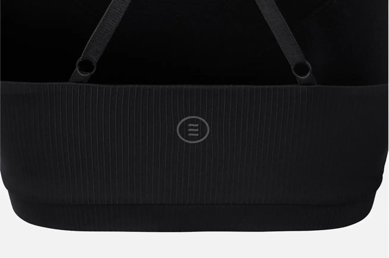 Barrel Women Essential Ribbed Bra Top-BLACK12