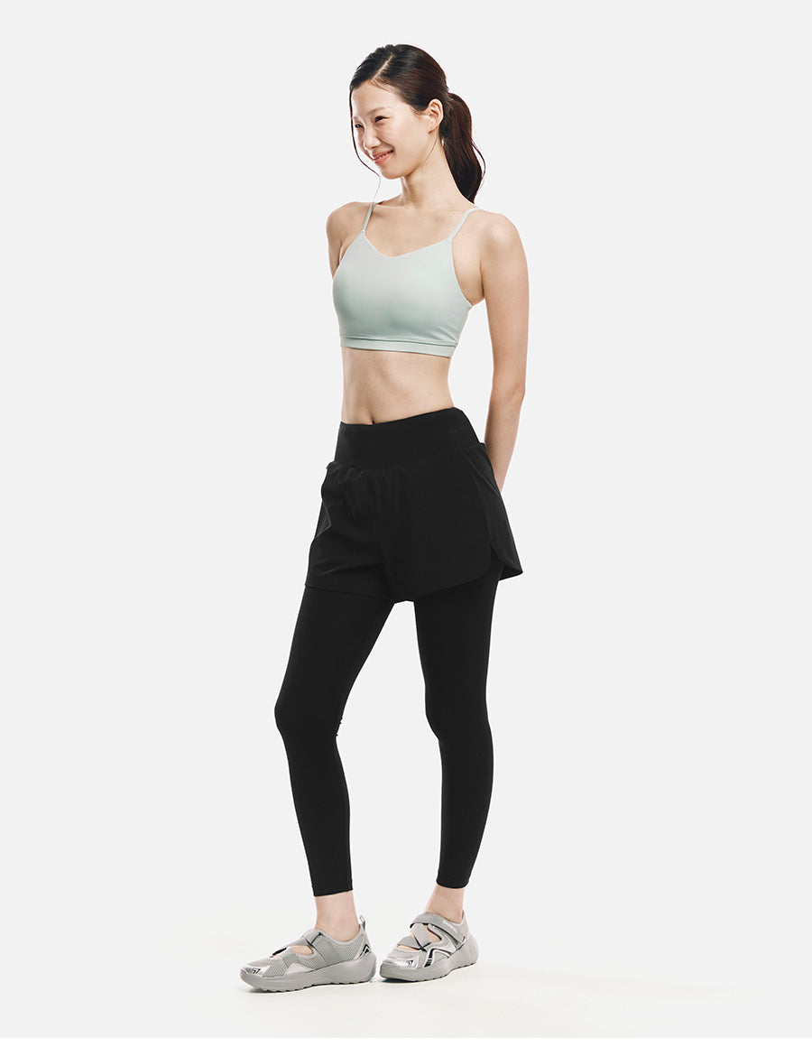 Barrel Women Essential Ribbed Bra Top-MINT9