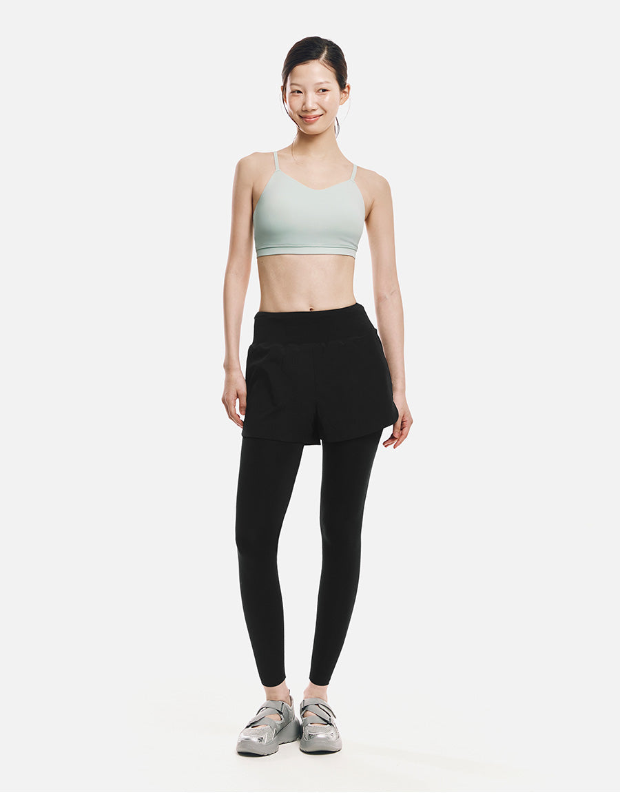 Barrel Women Essential Ribbed Bra Top-MINT8
