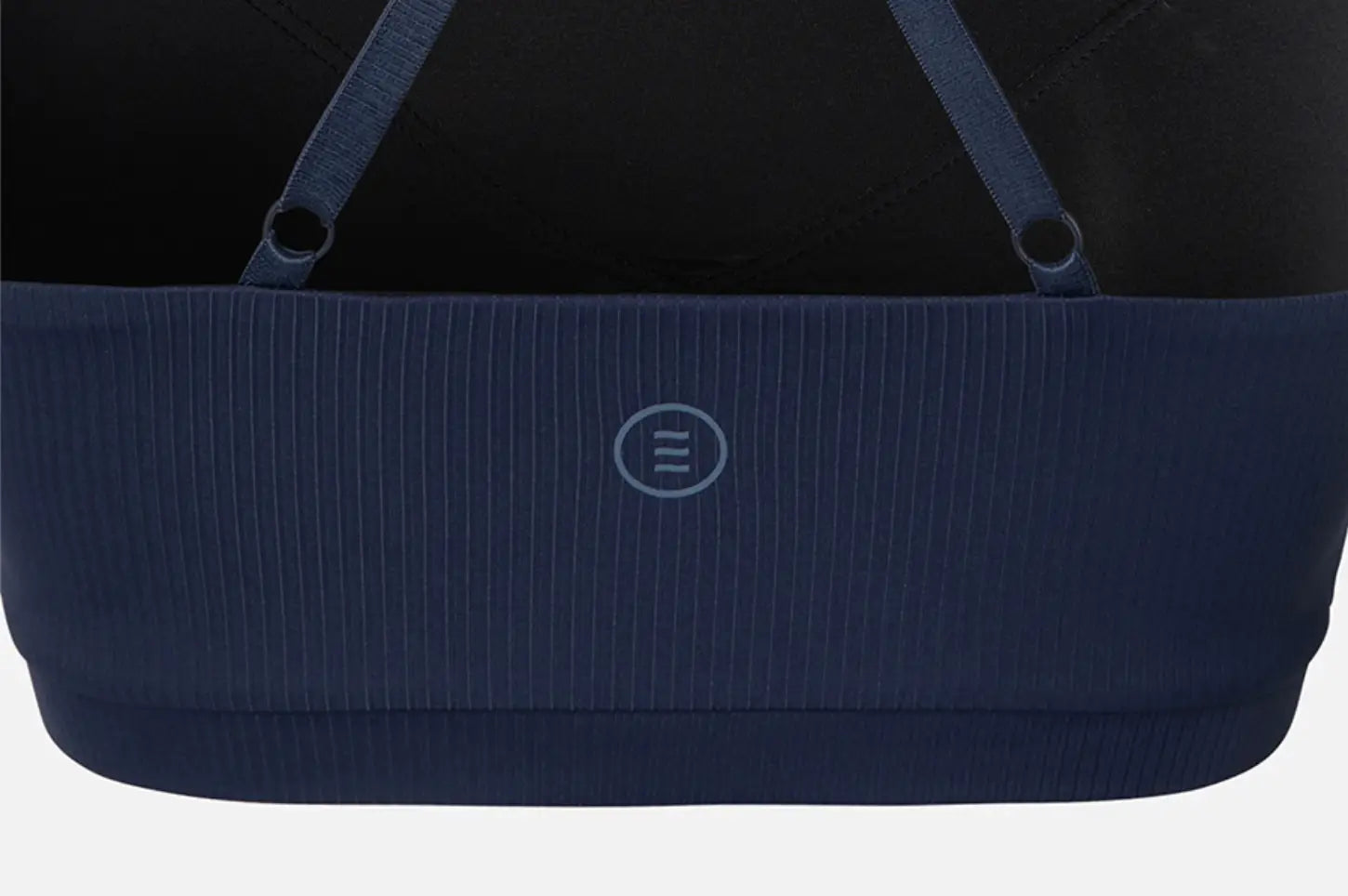 Barrel Women Essential Ribbed Bra Top-NAVY7