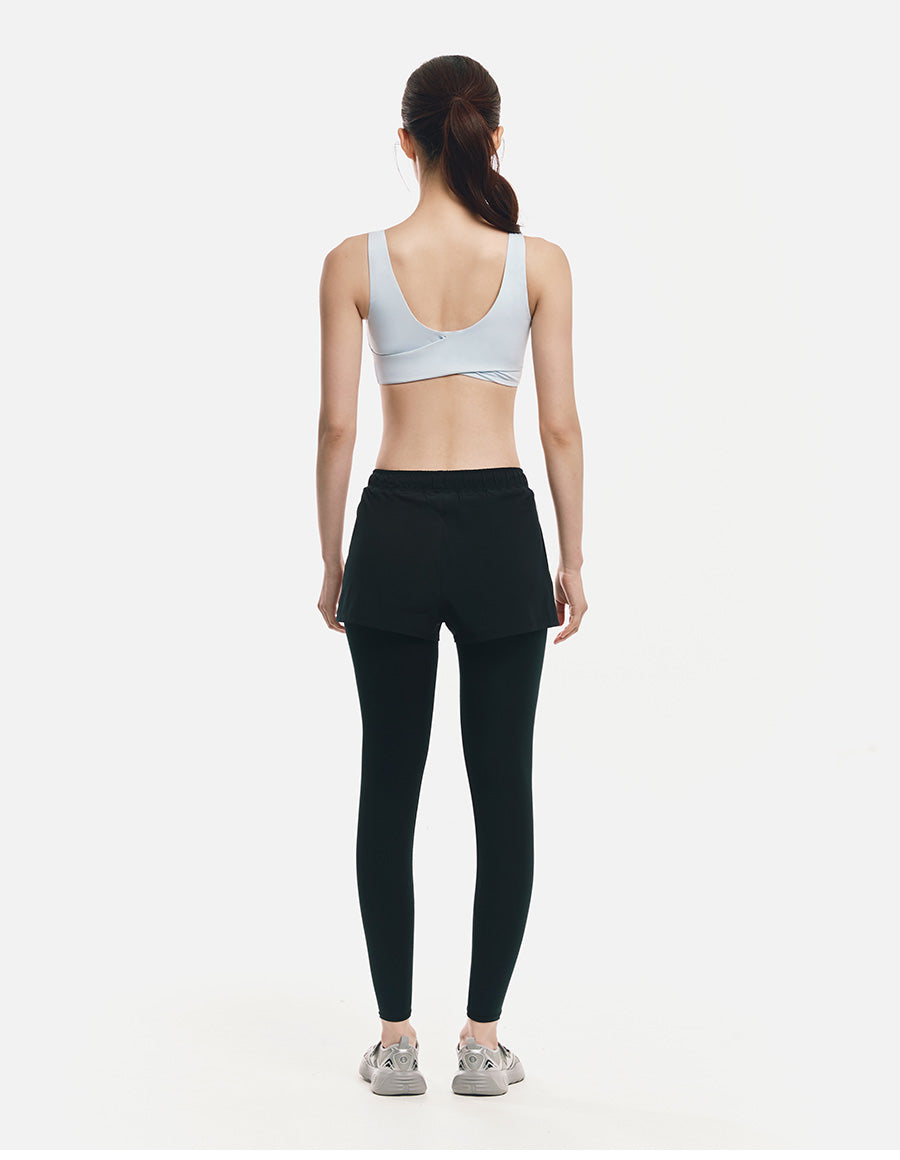 Barrel Women Essential Shorts Leggings-BLACK6