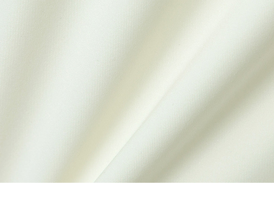 Barrel Women Essential Zip-Up Crop Rash Guard-IVORY_image4