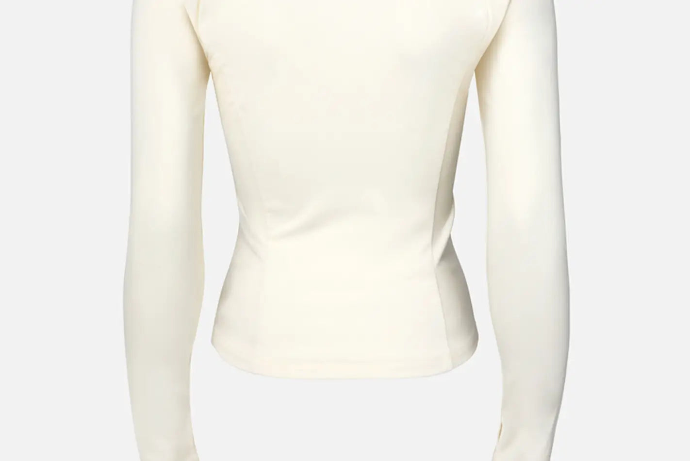 Barrel Women Essential Zip-Up Rashguard-IVORY11