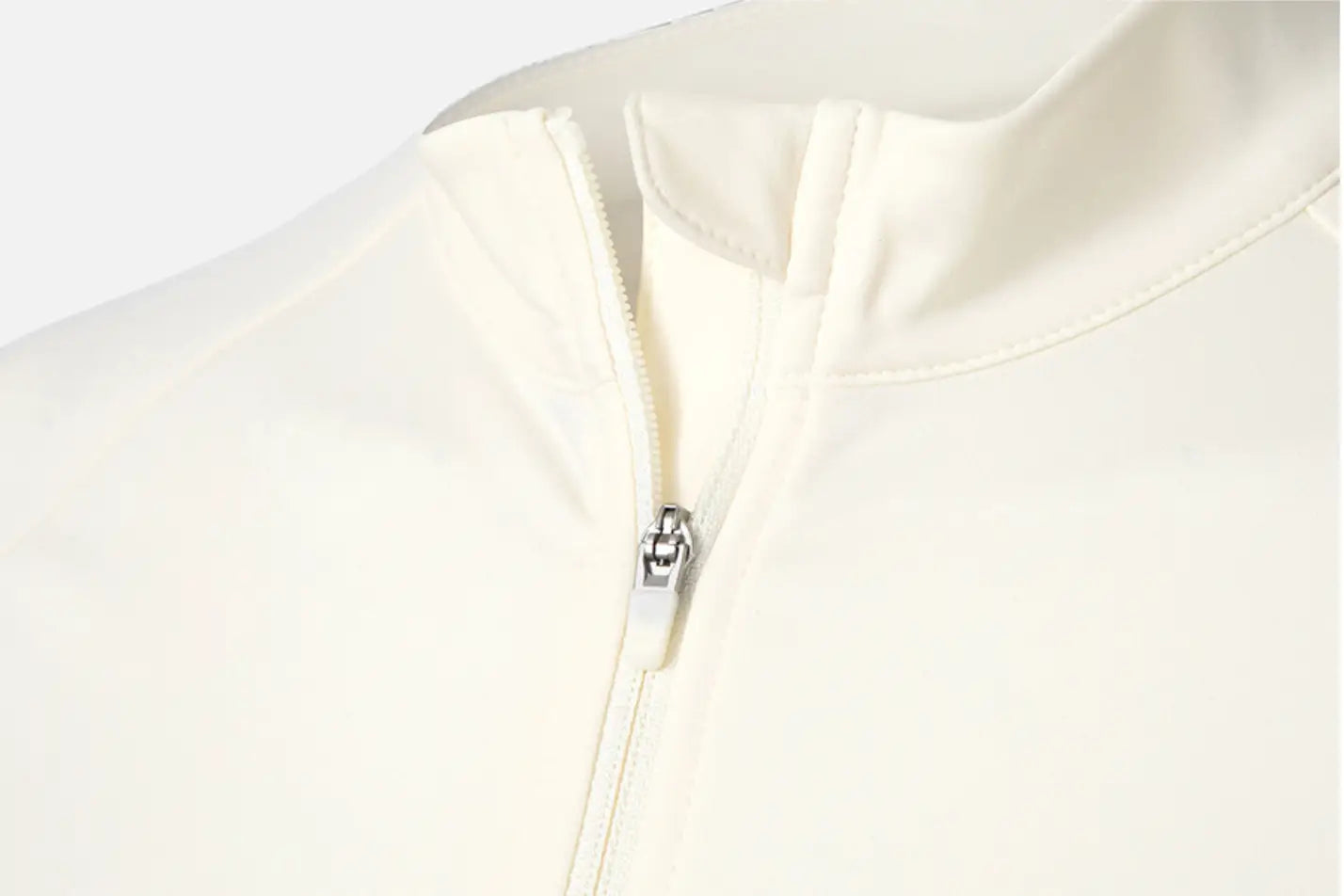 Barrel Women Essential Zip-Up Rashguard-IVORY10