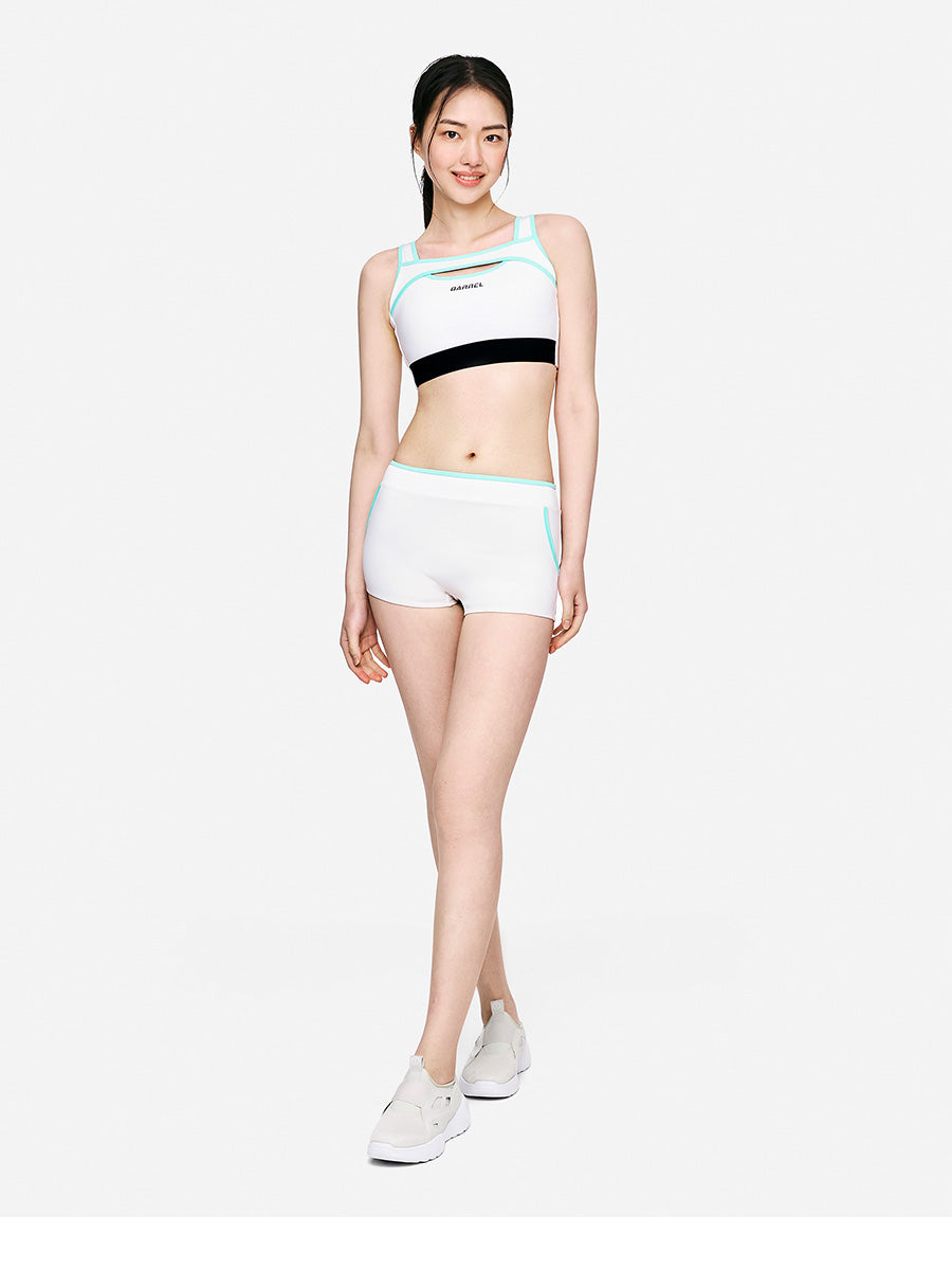 Barrel Women Motion Bra Top-white