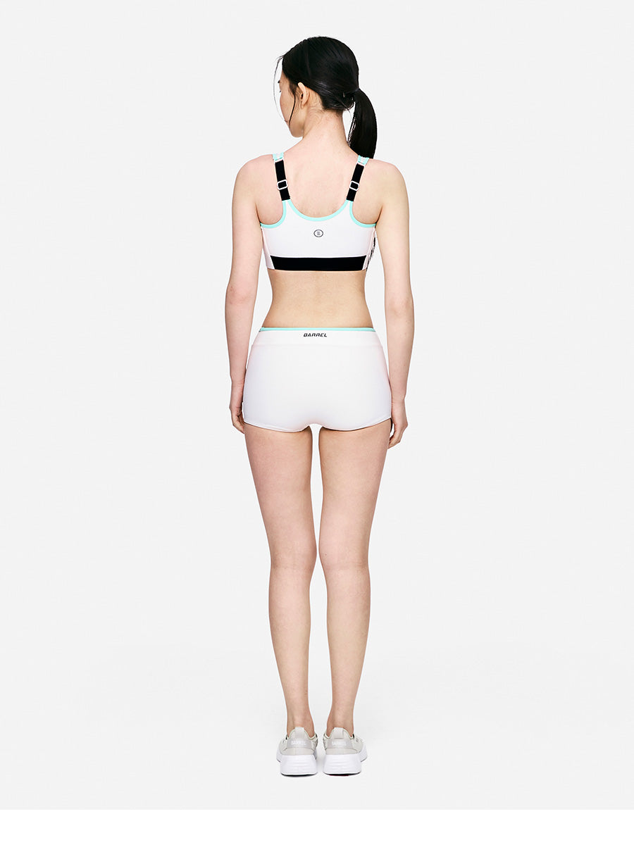 Barrel Women Motion Bra Top-white