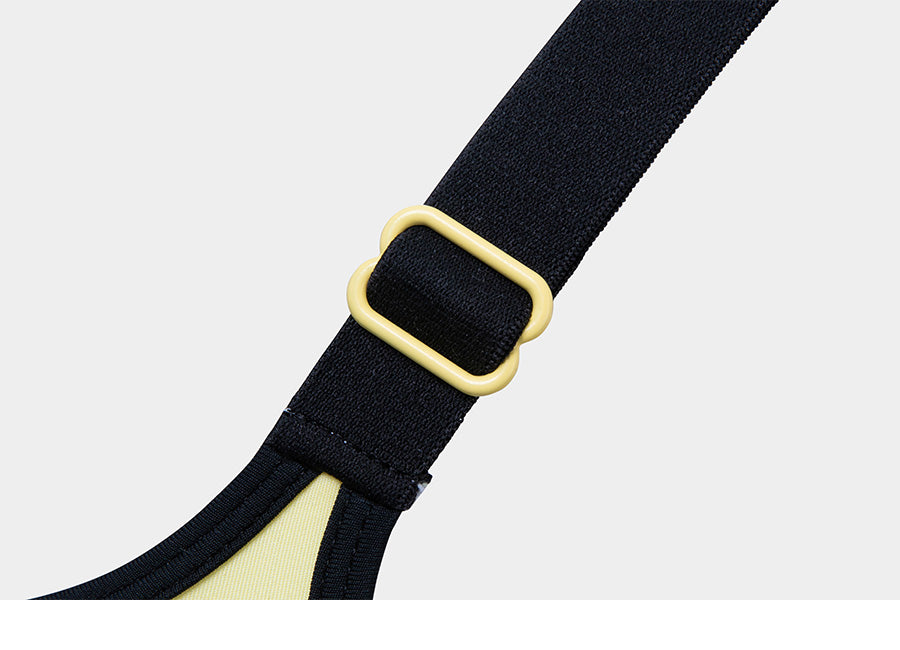 Barrel Women Motion Bra Top-YELLOW_image3