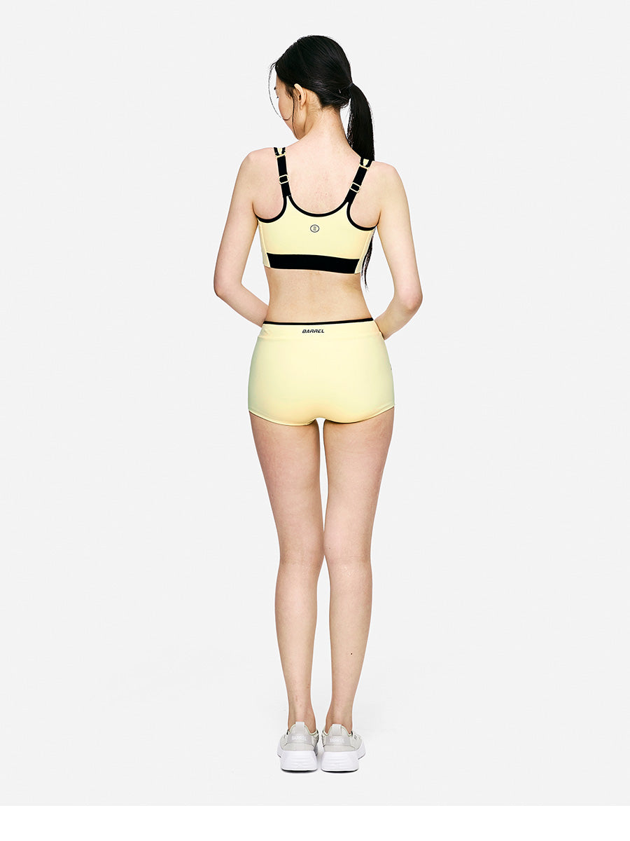 Barrel Women Motion Bra Top-yellow