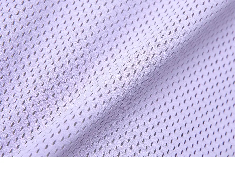 Barrel Women Motion Mesh Crop Cover Up-lavender