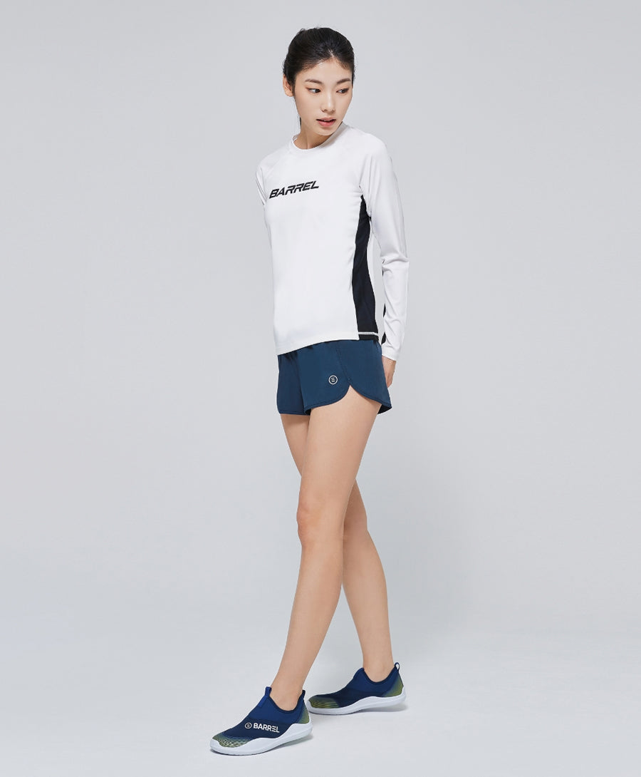 Barrel Women Motion RelaxFit Rashguard-WHITE_image2