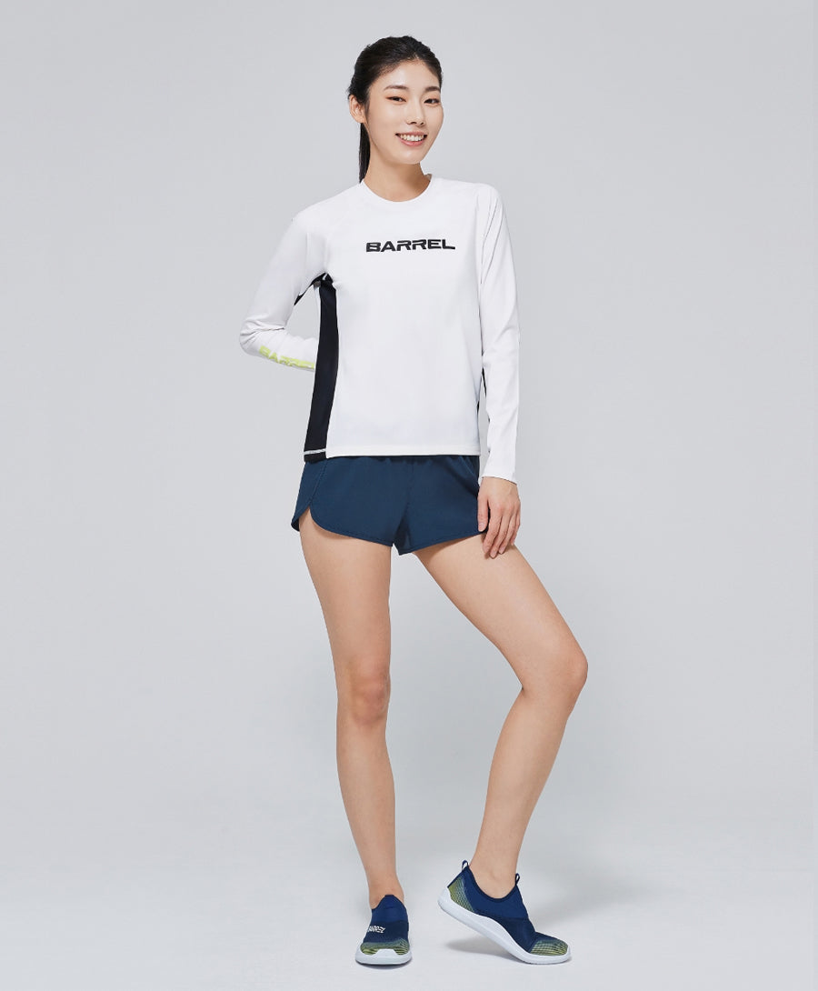 Barrel Women Motion RelaxFit Rashguard-WHITE_image3