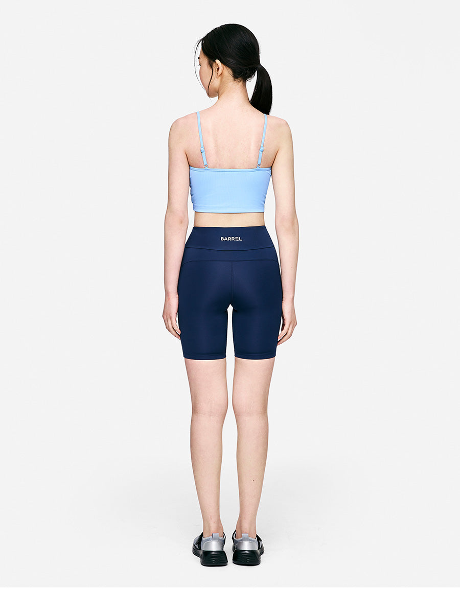 Barrel Women Nautical Half Water Leggings-NAVY5