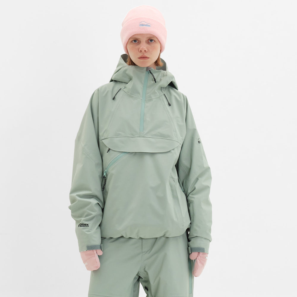 Dimito Block Zip Mitten Glove-ORCHID PINK_image2