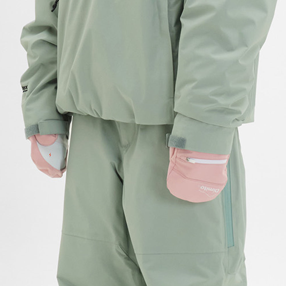 Dimito Block Zip Mitten Glove-ORCHID PINK_image1