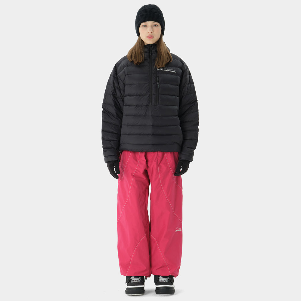 Dimito Pullover Light Down Jacket-BLACK_image4