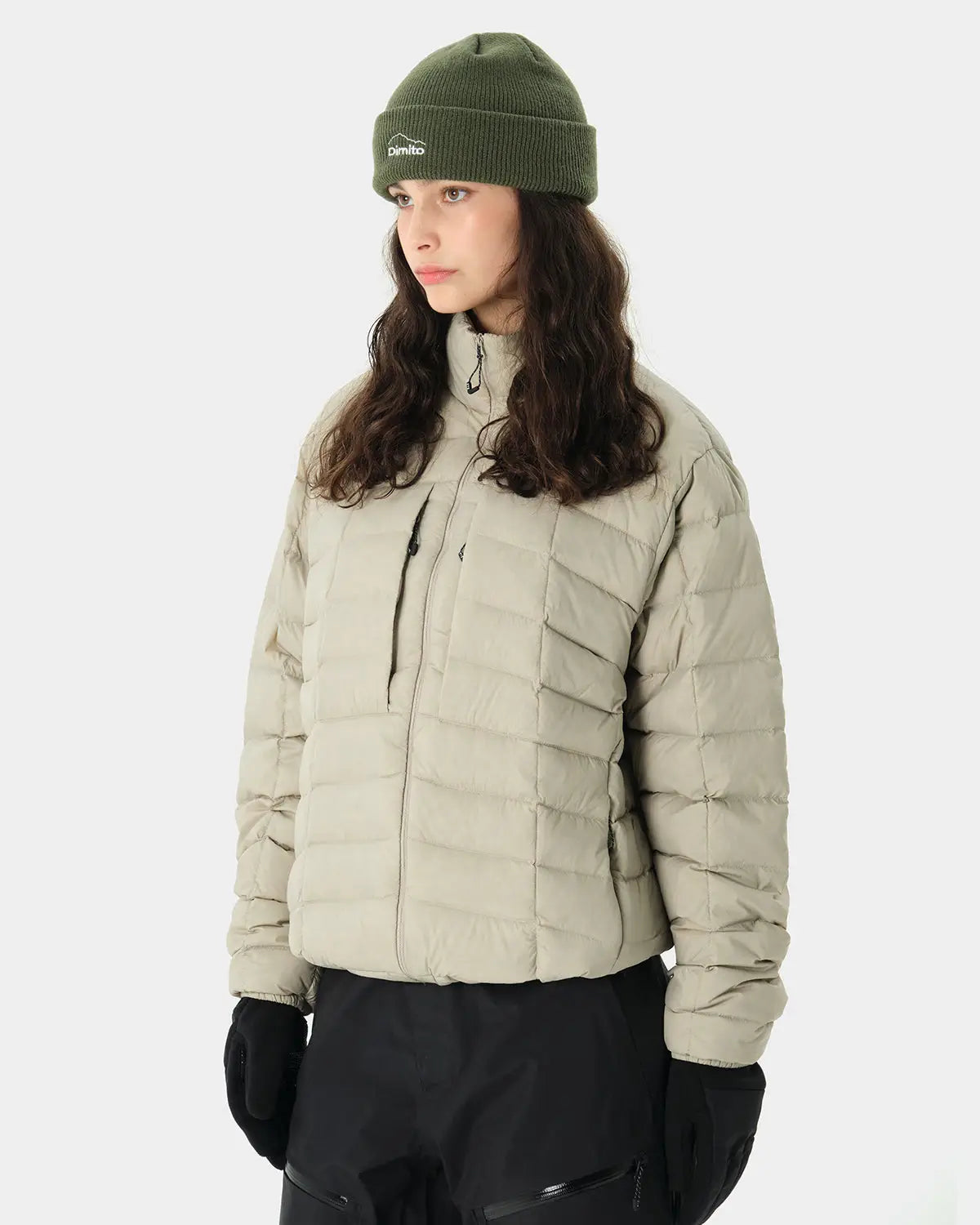 Dimito VTX Light Down Jacket-BEIGE_image1