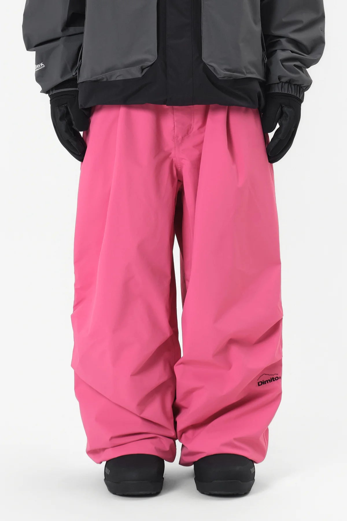 Dimito Basic Wide Snow Pants-FUCHSIA4